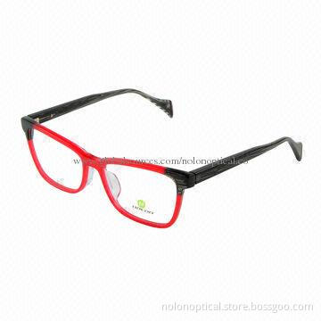 2014 Latest Lamination Acetate Optical Eyeglass Frame for Unisex, OEM/ODM Orders Available